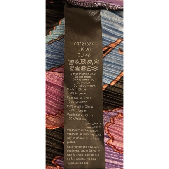 City Chic Women’s Plus Size L (20) Kira Print Pant In Wild Flower - Picture 12 of 12